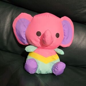 Swisheez Slater 7" Elephant Stuffed Animal, Retro Inspired Plush 